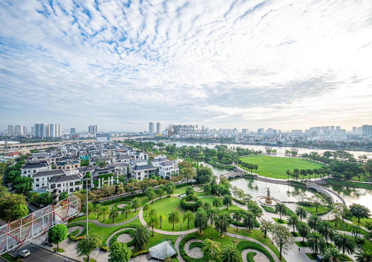The Vinhomes Central Park Apartments - The Buildings Surrounding Landmark 81 Ho Chi Minh Zewnętrze zdjęcie